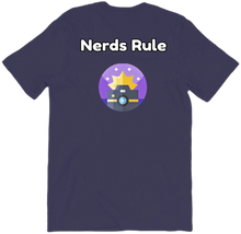 Nerds rule back t-shirt