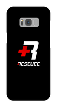 RESCUEE Samsung Phone Case White and Red Logo