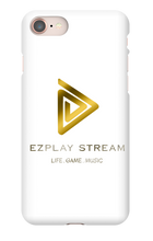 EZPLAYSTREAM iPhone Phone Case (Metal Gold Logo)