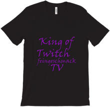 feingeschmack TV T-Shirt (schwarz/weiß)