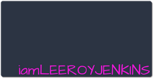 iamleer0yjenkins XXL Gaming Mousepad