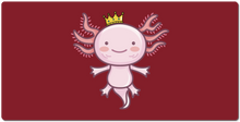 AxolotlordMaster XXL Gaming Mousepad