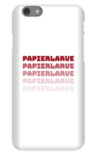 papierlarve iPhone Phone Cases