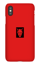 Black & White Oni Mask iPhone Case