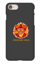 Devil Yellow iPhone Cases