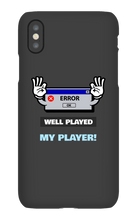 zebbson Well played iPhone Case