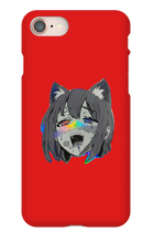 Rainbow Ahegao iphone case
