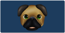 officialitzjustpug XXL Gaming Mousepad