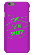 Silent "e" iPhone Phone Case