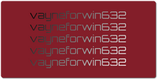 vayneforwin632 XXL Gaming Mousepad