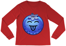 Blueberry long-sleeve-tee