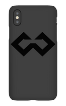 Cereal_Wars iPhone Phone Case (Black Out Logo)
