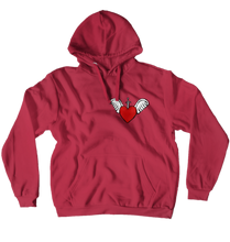 hunniibearr Heart hoodies