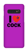 I ❤️ Cock Samsung Phone Cases