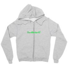 Hardrocker logo1 Zip Hoddie