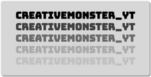 creativemonster_yt XXL Gaming Mousepad