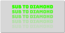 diamondbro_yt XXL Gaming Mousepad