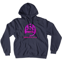 h_o_t_s Hoodies (No-Zip/Pullover) Pinkishblack