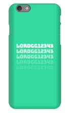 lordgg12343 iPhone Phone Cases