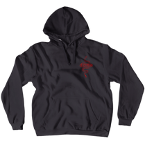 Red Snake Dome Pullover Hoodie