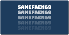 samefaen69 XXL Gaming Mousepad