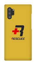 RESCUEE Samsung Phone Case Black and Red Logo