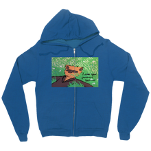 relaxing kakomashu Zip Up Hoodie