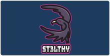 St3lthy XXL Gaming Mousepad Raven Design