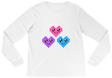 Tri-Heart Long Sleeve Tee