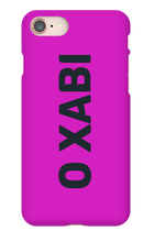 O Xabi iPhone Phone Cases - Logo OXabi Black