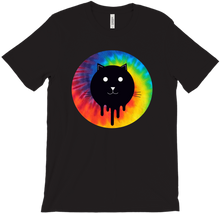 Meowseaa Tie-Dye dripping cat logo T-shirt
