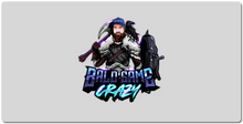 Bald Game Crazy XXL Gaming Mousepad