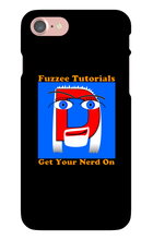 Fuzzee Tutorials Logo w/ Text iPhone Cases