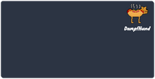 DampfHund XXL MousePad | Klein | Schwarz,Grau,Blau