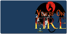 Commodore On Fire XXL Gaming Mousepad