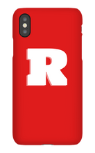 Ryan Syed iPhone Case White Logo
