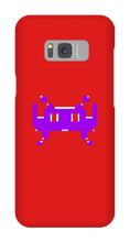 Purple Invader Samsung Phone Case