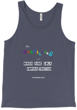 The Chaoticast Logo FOUNDERS TANK TOP (Dark Mode)
