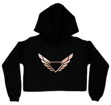 Diamond Wing Logo Crop Hoodie