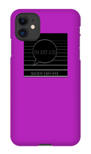 Baddy Left-Eye iPhone Phone Cases