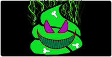 Toxic Shit XXL Gaming Mousepad