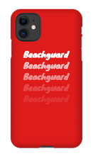 beachguard iPhone Phone Cases