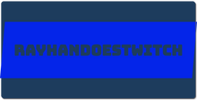 rayhandoestwitch XXL Gaming Mousepad