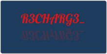 r3charg3_ XXL Gaming Mousepad