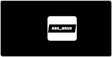 ash_bruv XXL Gaming Mousepad