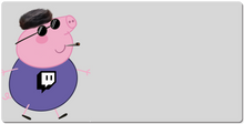 papa_pig_332 XXL Gaming Mousepad