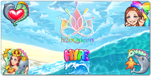h2oQueen Logo XXL Gaming Mousepad
