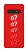 o7 Samsung Galaxy S10 Phone Case (White Text)
