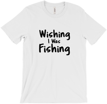Wishing I Was Fishing T Shirt