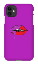 Johan Lip iPhone Case